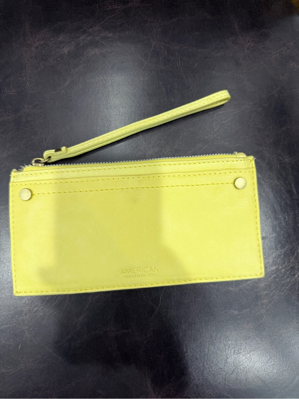 American Leather Co. Citrus YellowLeather Accessory - Picture 5 of 12